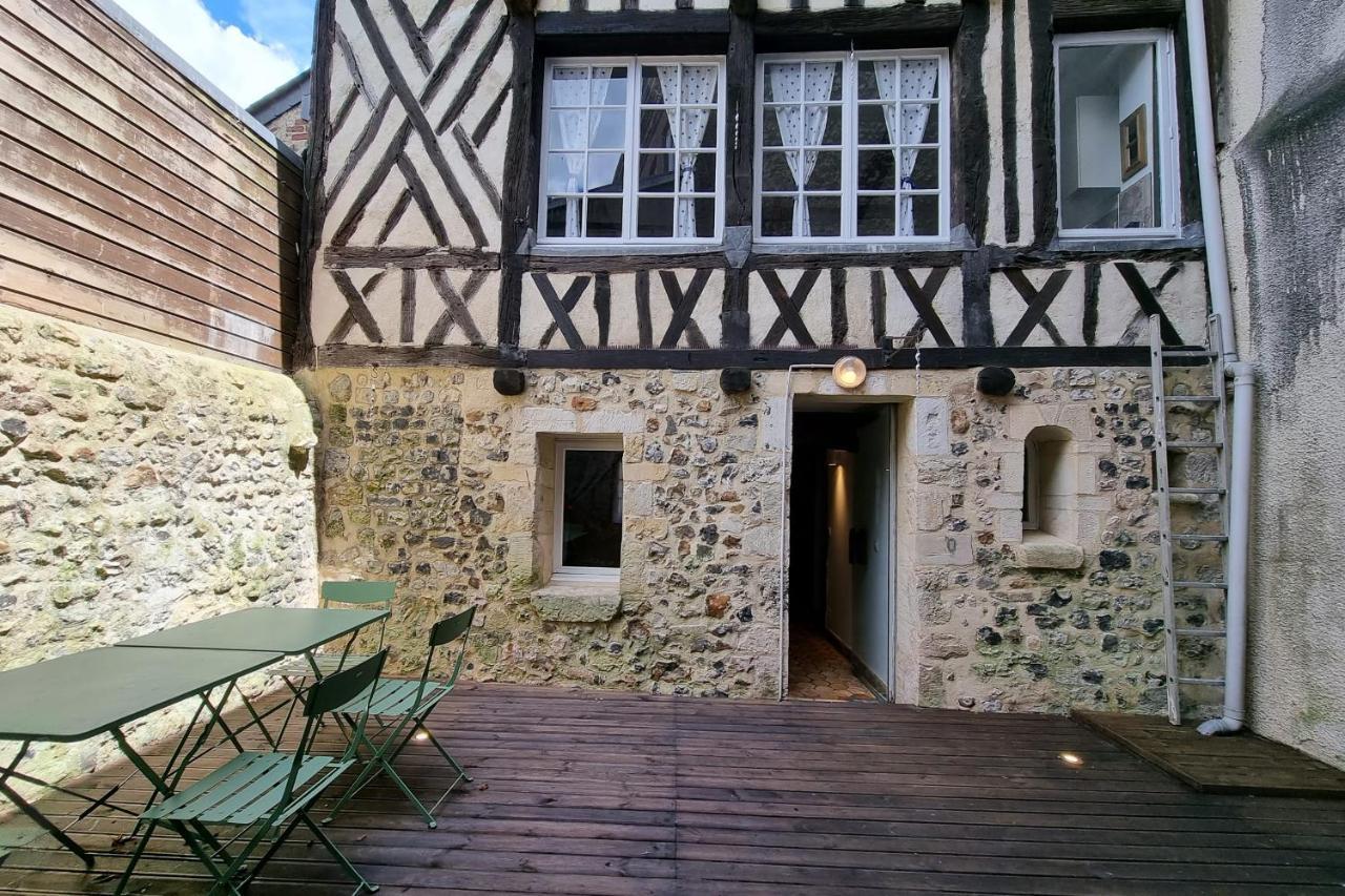 La Terrasse Notre Dame - Character House - 4P - Center Honfleur Villa Kültér fotó