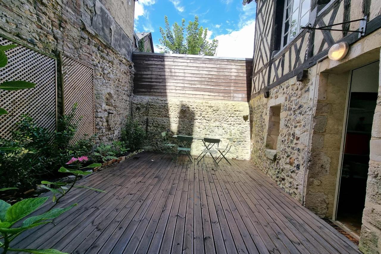 La Terrasse Notre Dame - Character House - 4P - Center Honfleur Villa Kültér fotó